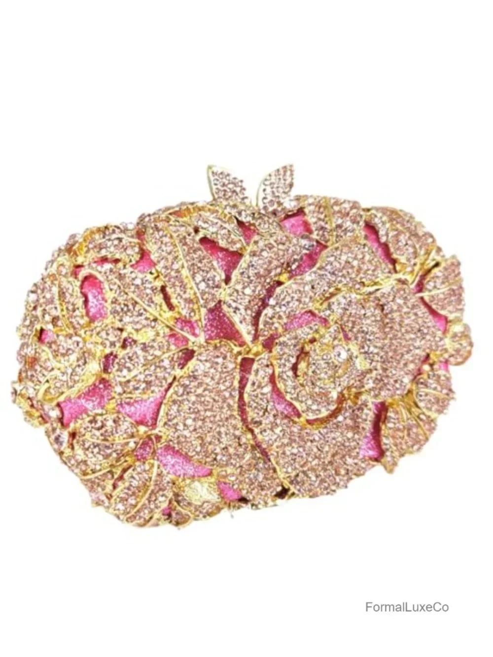 Crystal Clutch Purse Evening Bag Handbag Wedding Rhinestone Clutch Prom